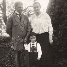 Wilhelm Pfeiffer mit Familie